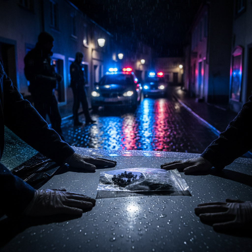 Augustów: 20-year-old arrested for drug possession