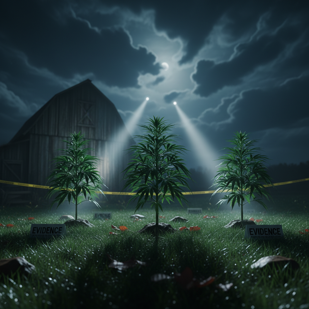 Cannabisanbau hinter Scheune: 32-Jähriger vor Gericht