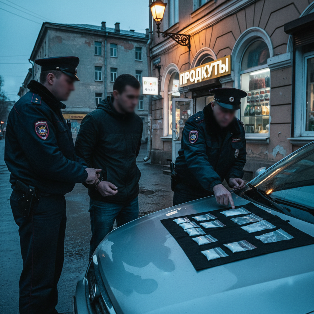 Augustów: Shoplifter with drugs caught by police