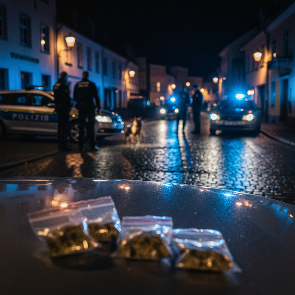 Police stop two youths with marijuana