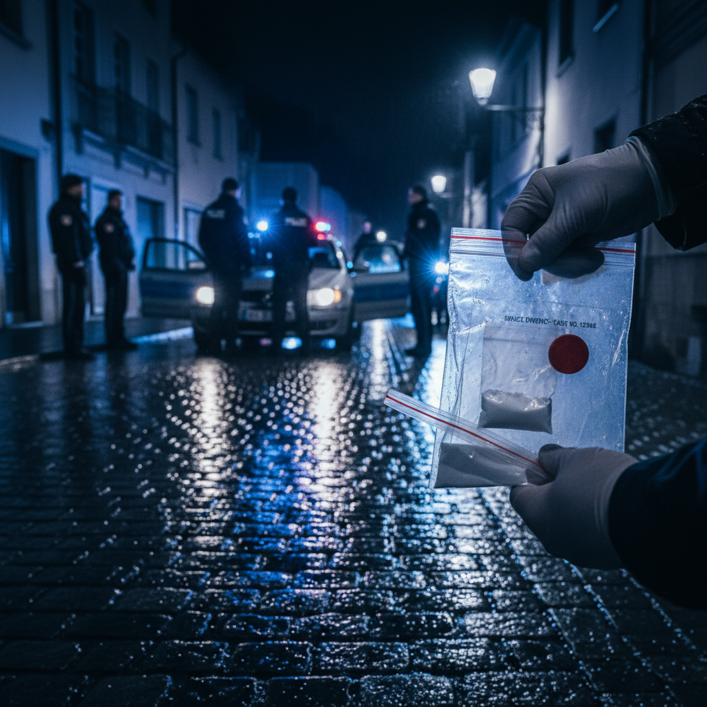 Augustów: detienen a un joven por posesión de drogas