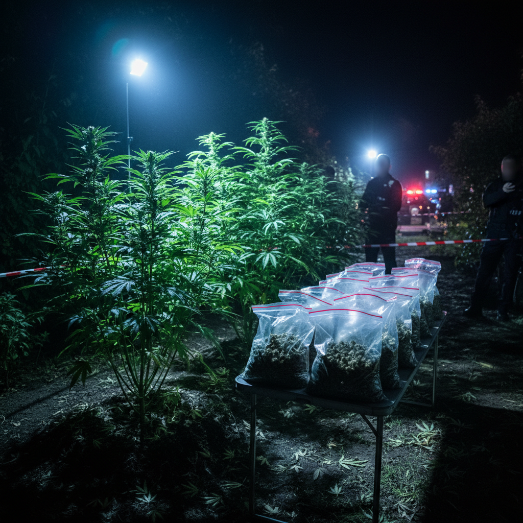 Augustów: Over 3 kg marijuana, two arrests