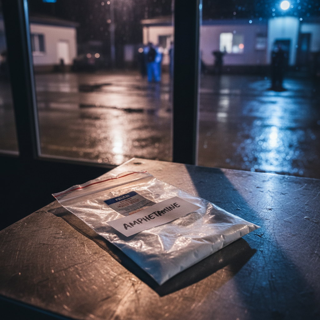 Augustów: 47-year-old arrested with amphetamine