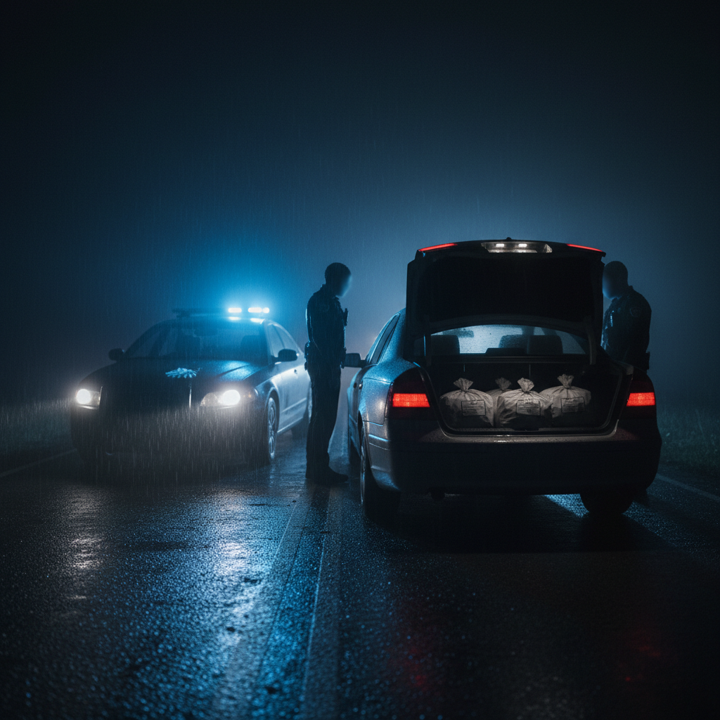 Augustów: drogas en coches, dos conductores detenidos