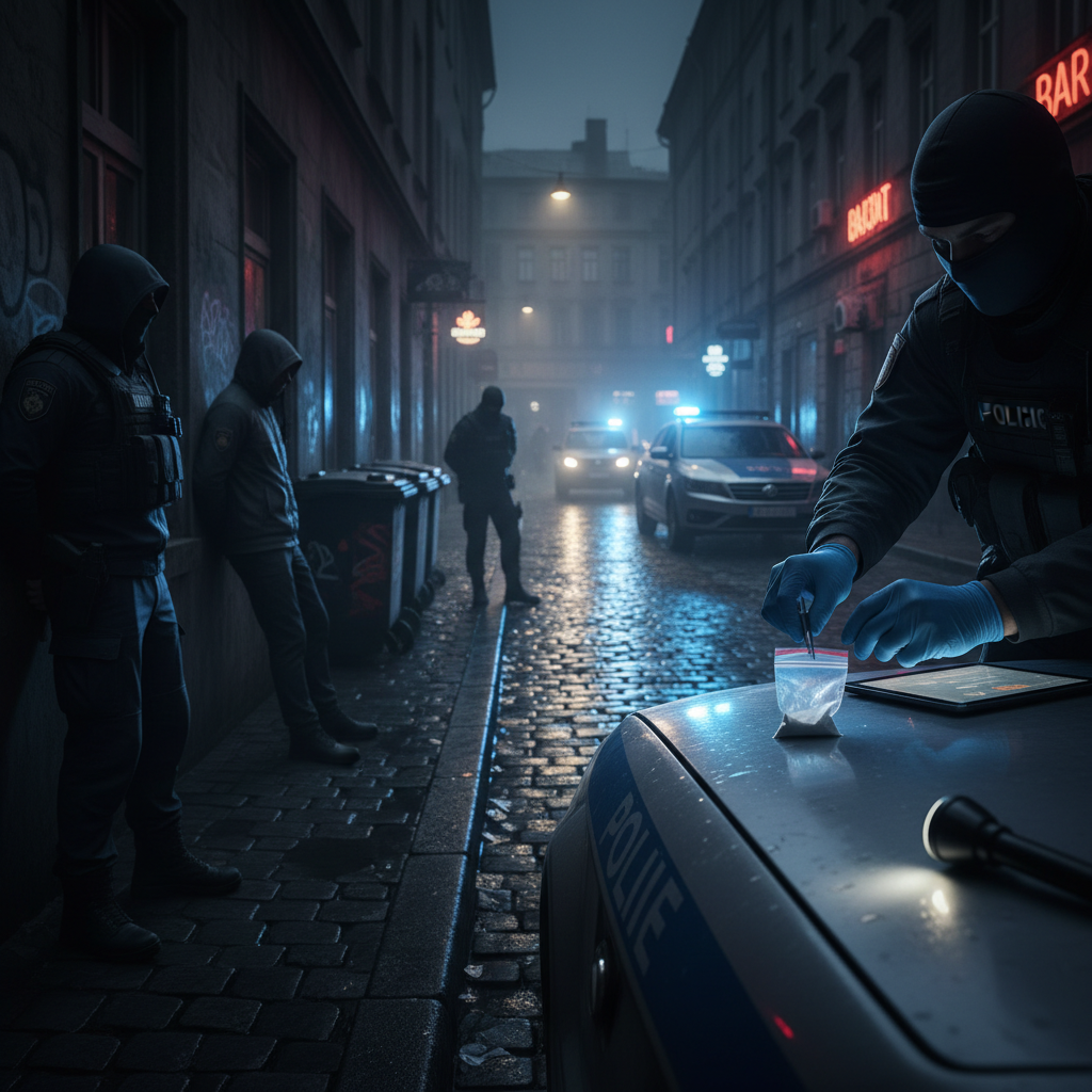 Augustów: Wanted man arrested, drugs found
