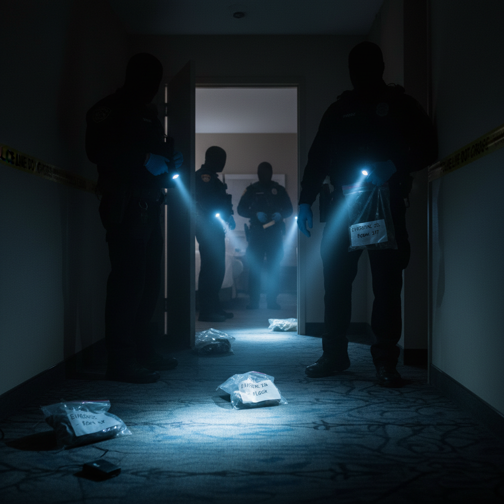 Augustów: hachís y marihuana hallados en un hotel