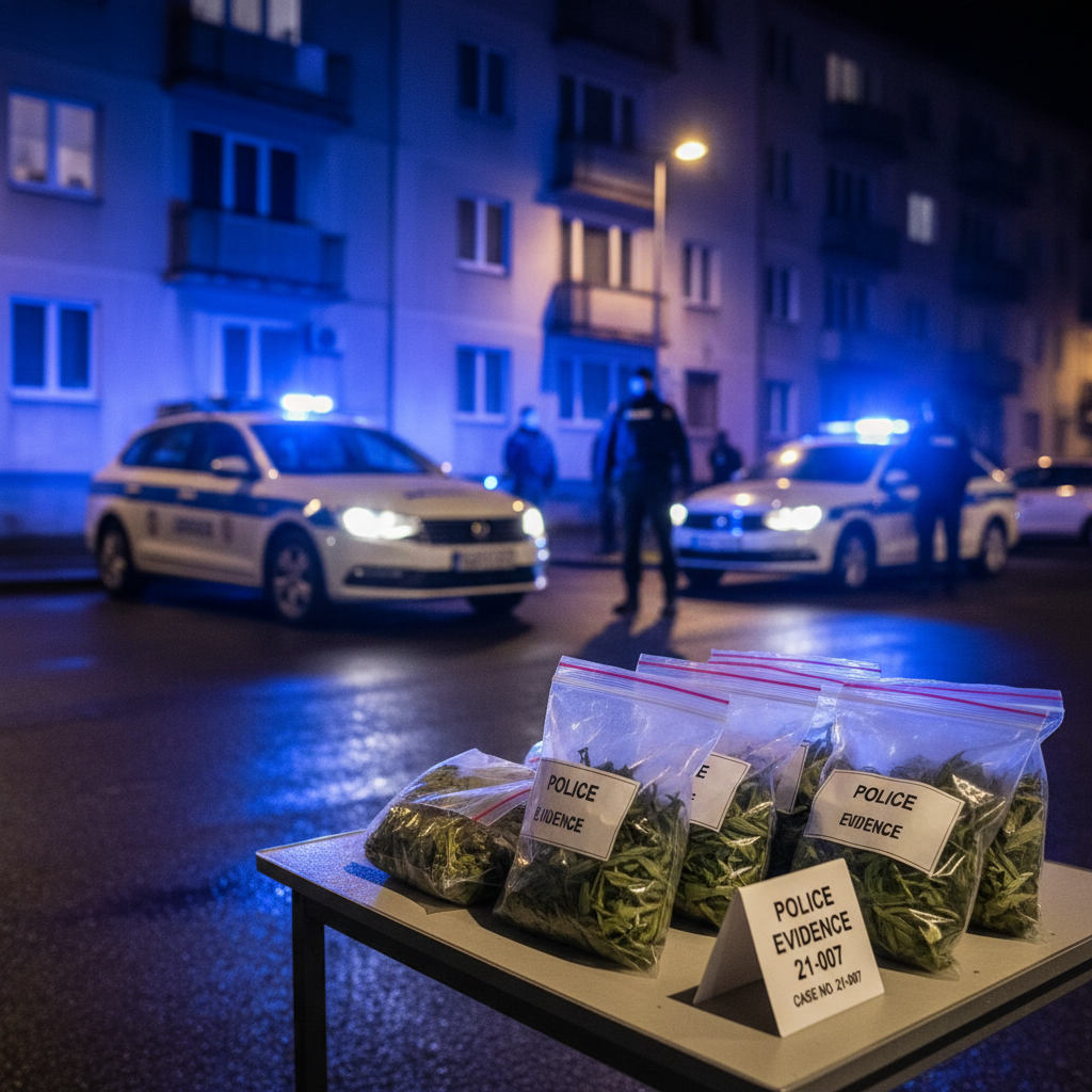 Incautados más de 1,5 kg de cannabis: detenido un hombre de 31 años