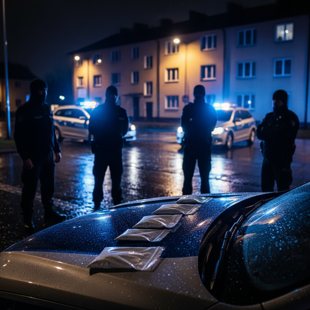 Augustów: Joven de 24 años detenido con anfetamina