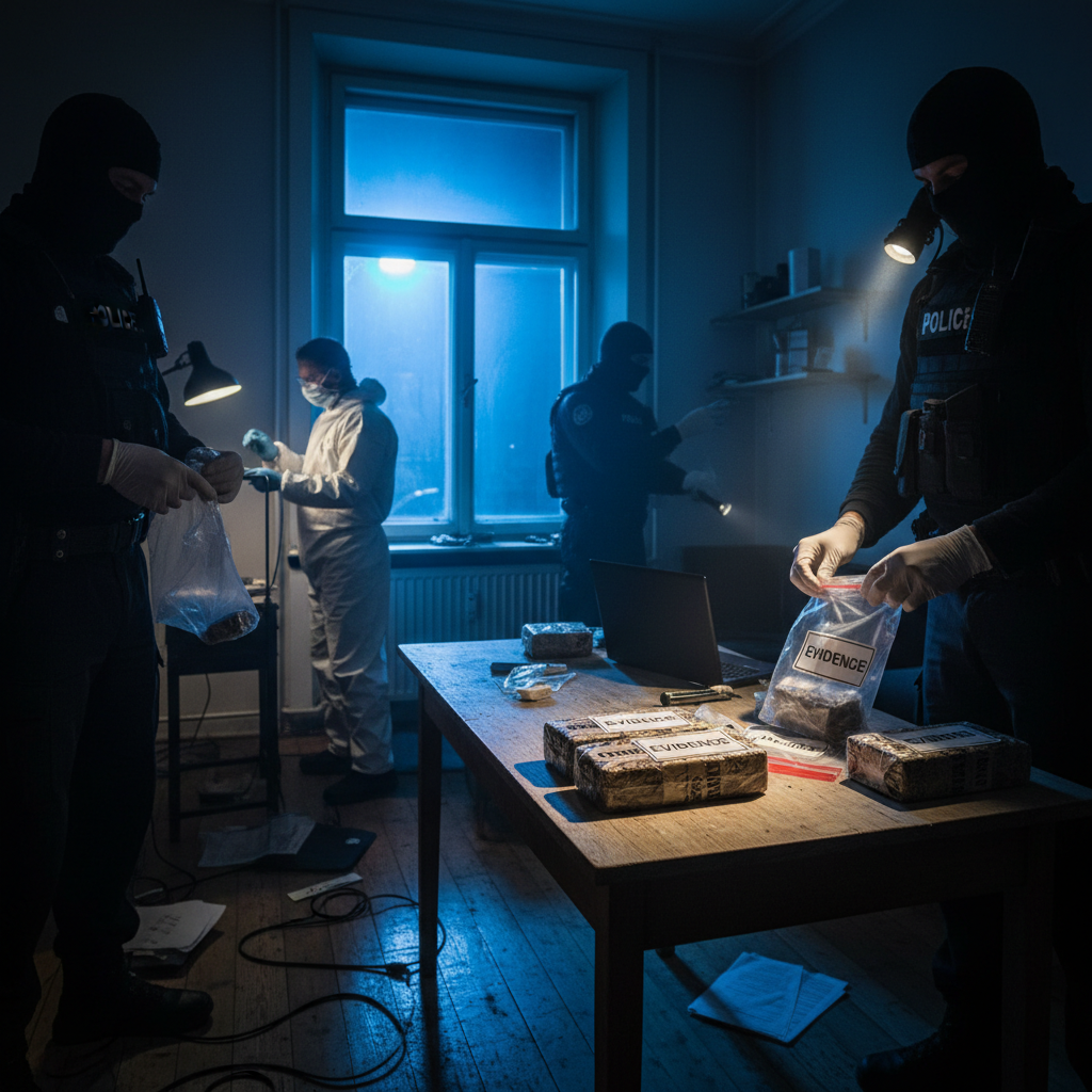 Augustów: 300 g of marijuana seized