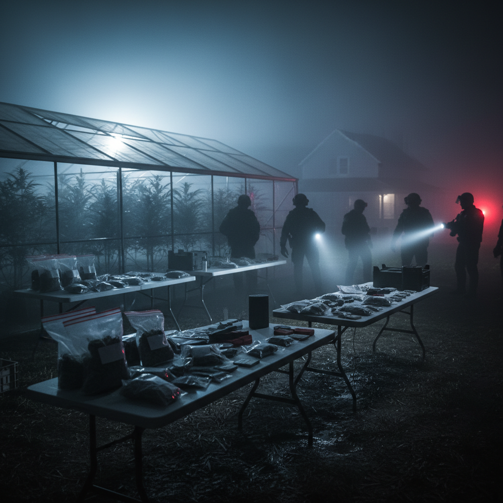 Podlaquia: hallan cultivo de cannabis y 2 detenidos