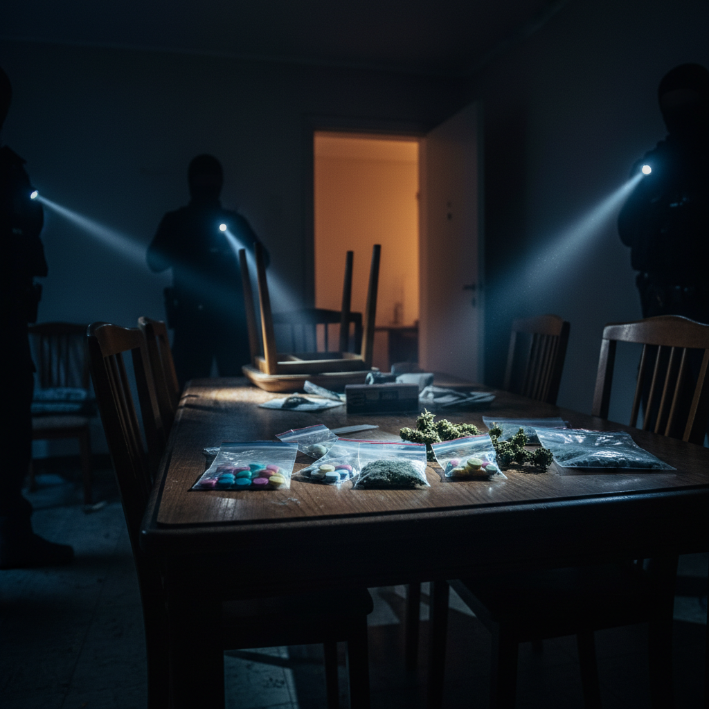 Augustów: 20-year-old arrested with drugs