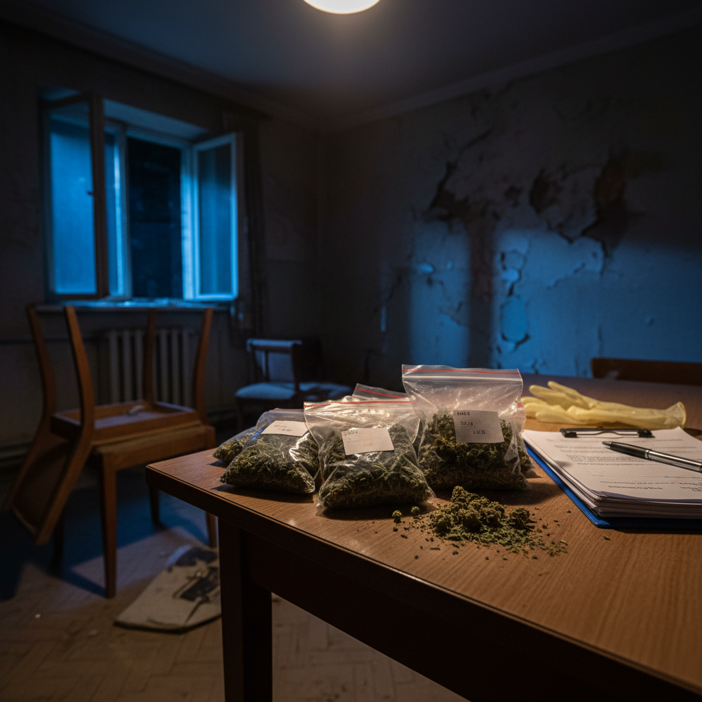 Augustów: 20 g Marihuana sichergestellt