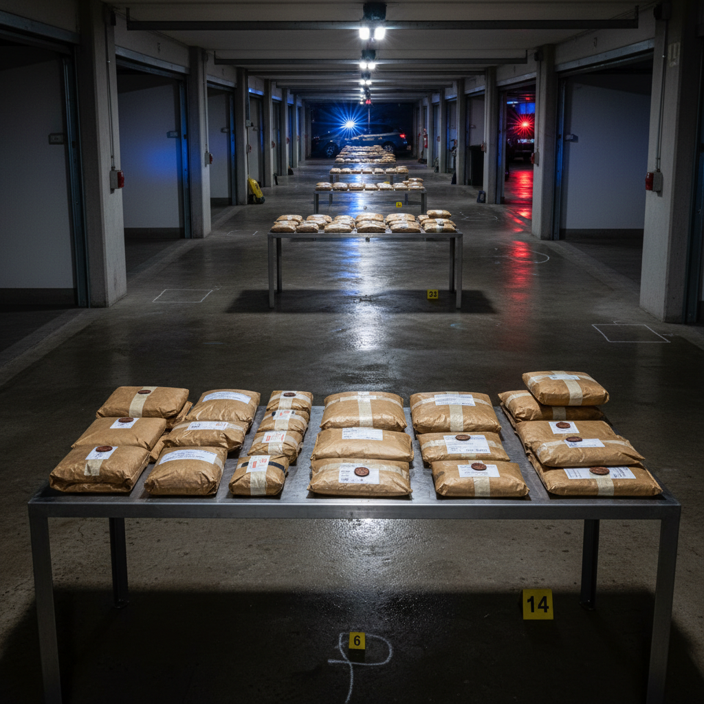 Turin: Polizei beschlagnahmt über 110 kg Drogen