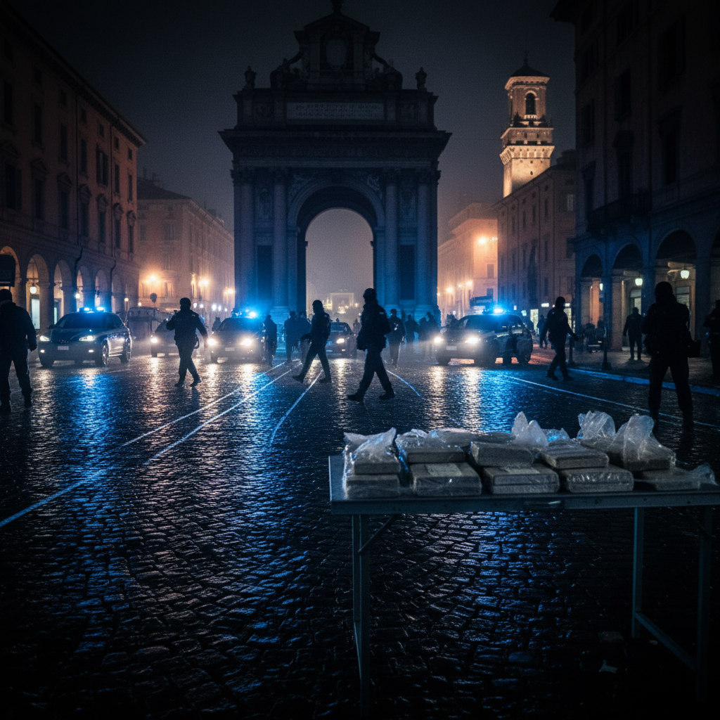 Bologna Police Dismantle Drug Network