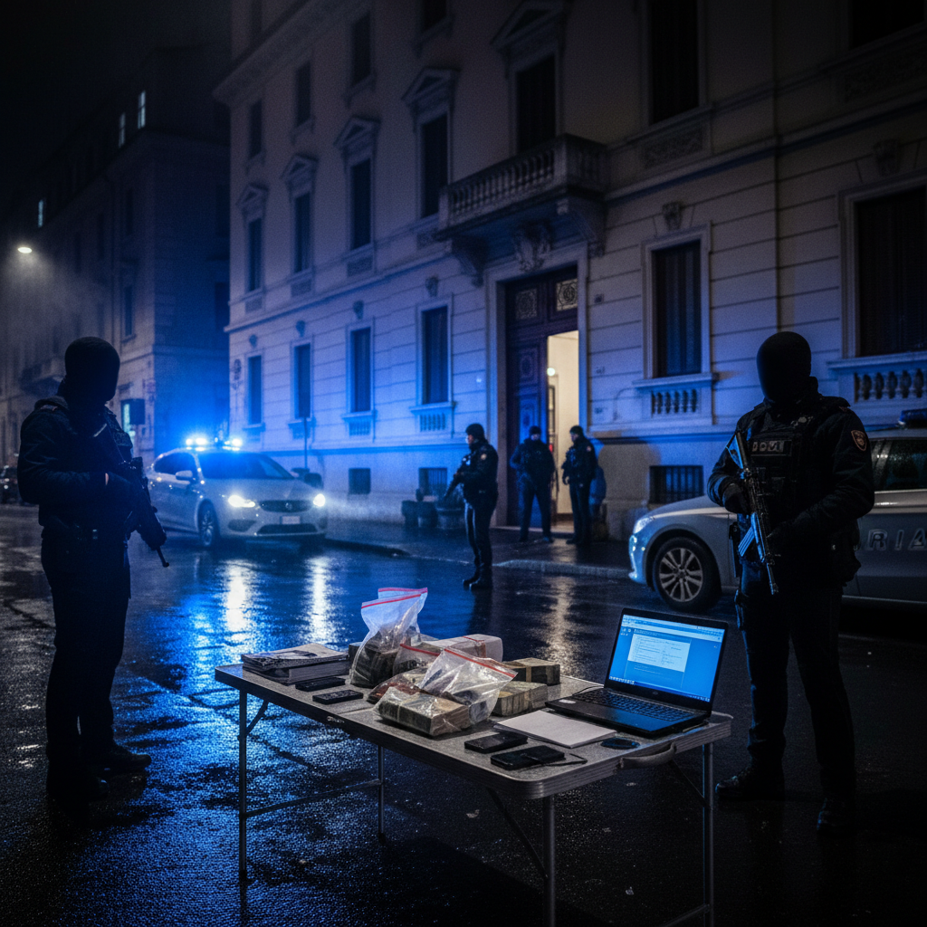 Milan: Arrest in transnational drug trafficking network