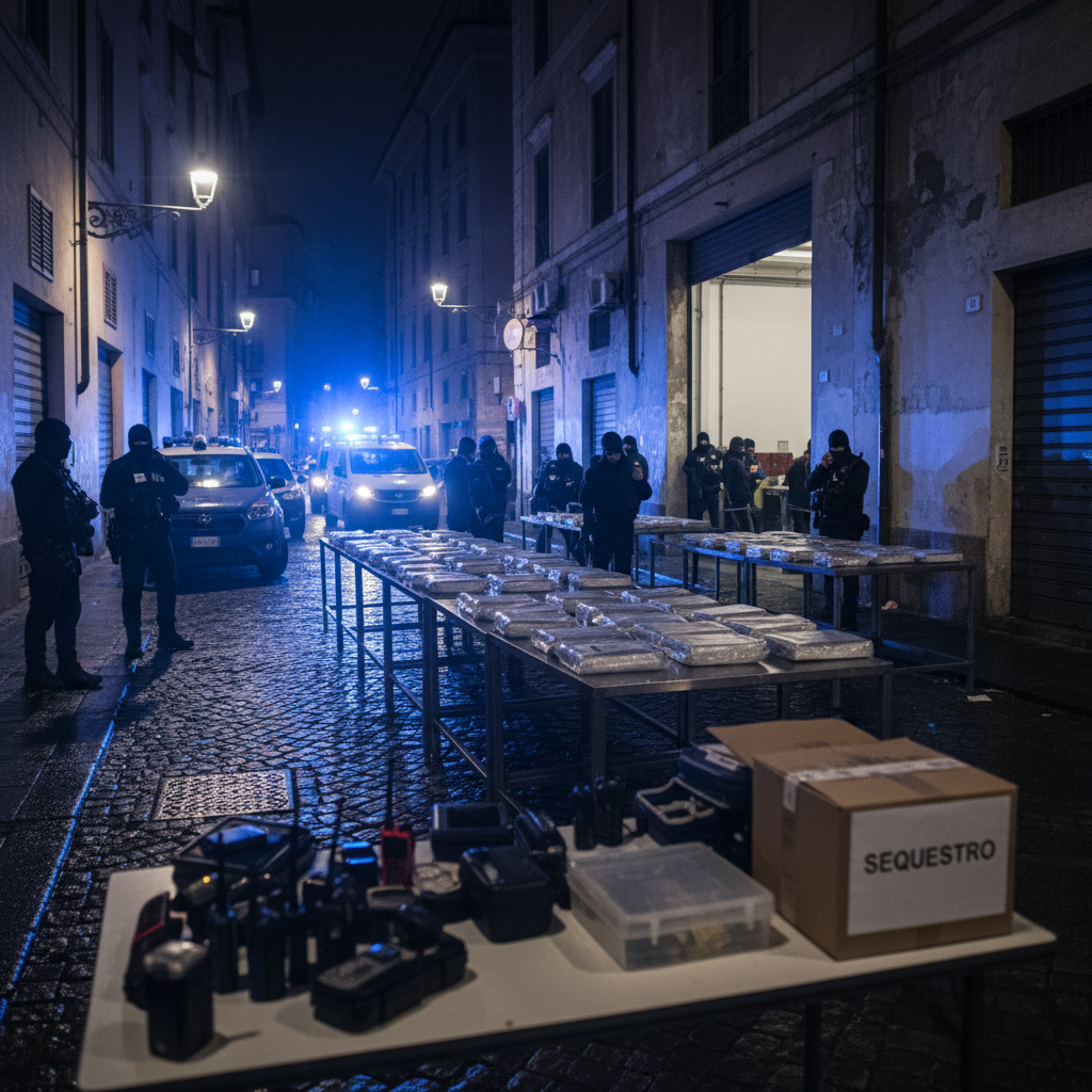 Italy: Major blow to international drug trafficking