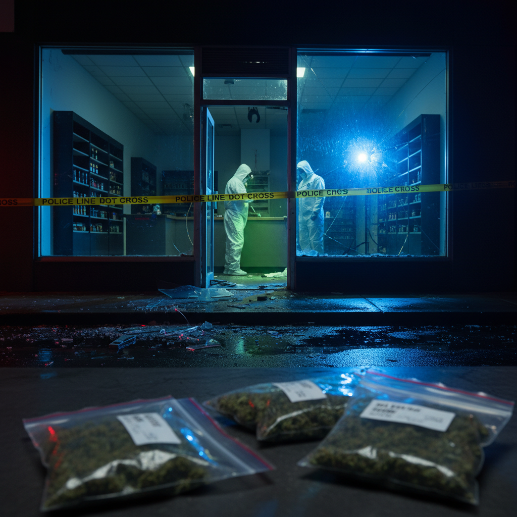 Robo en farmacia: también sustraen cannabis