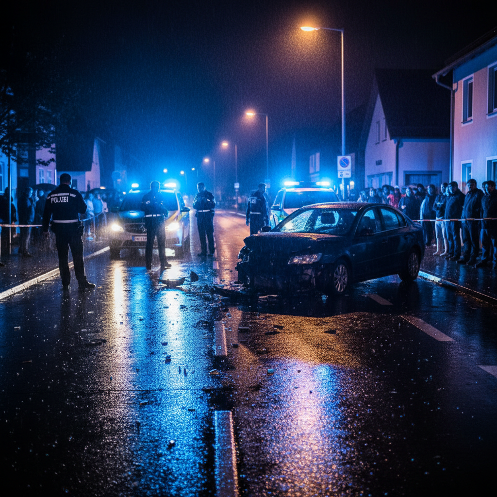 Gießen: Unfall unter Drogen und Widerstand