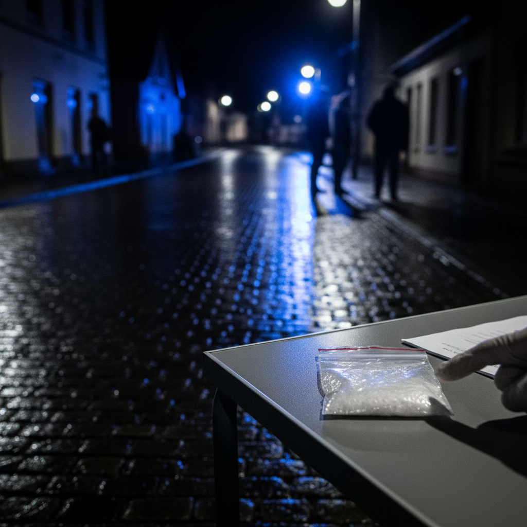 Greiz: incautan crystal en un control policial peatonal