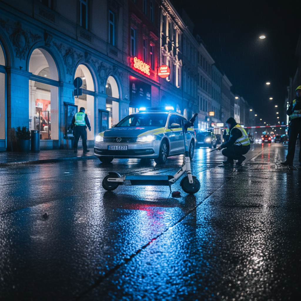 Meiningen: conductor de e-scooter da positivo en cannabis