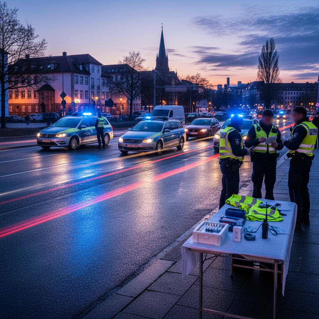 Paderborn: Verkehrskontrollen, vier Cannabis-Fälle