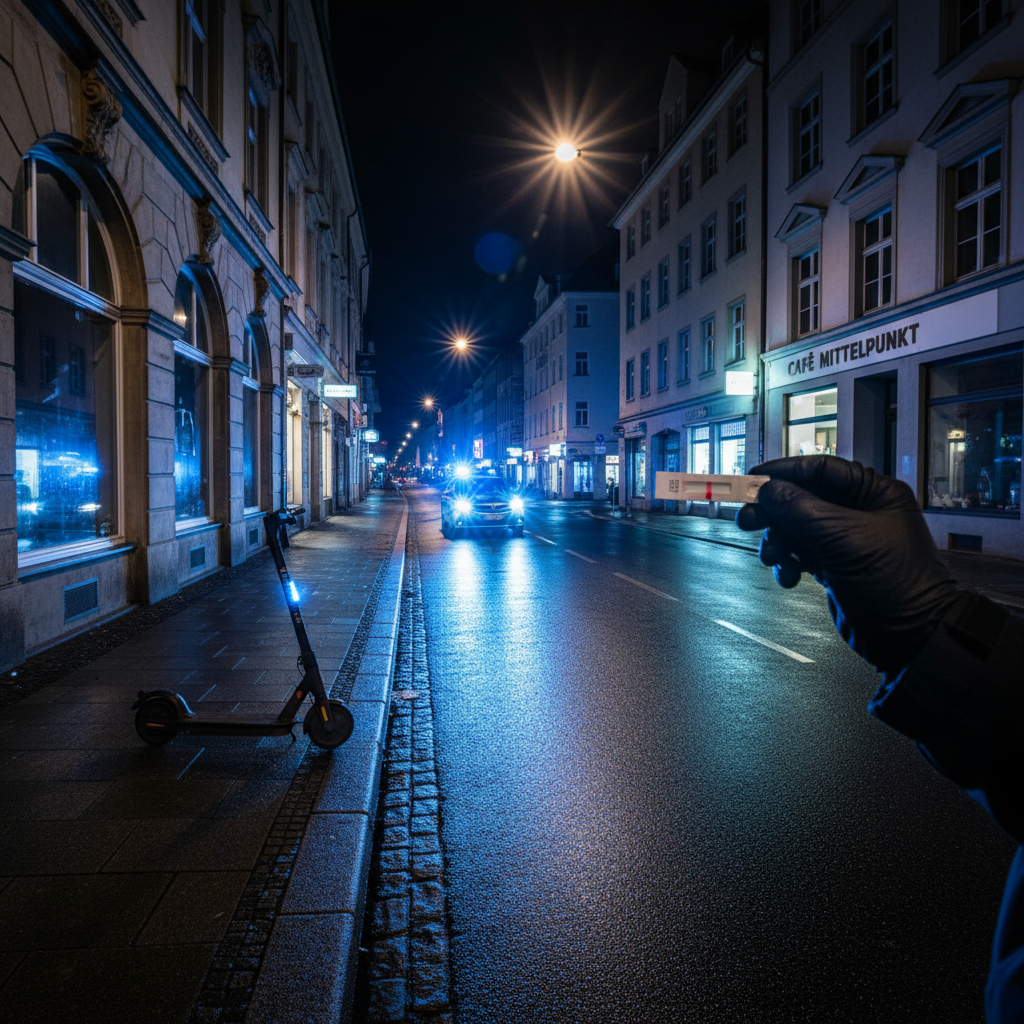 E-Scooter-Fahrer in Gotha unter THC-Einfluss
