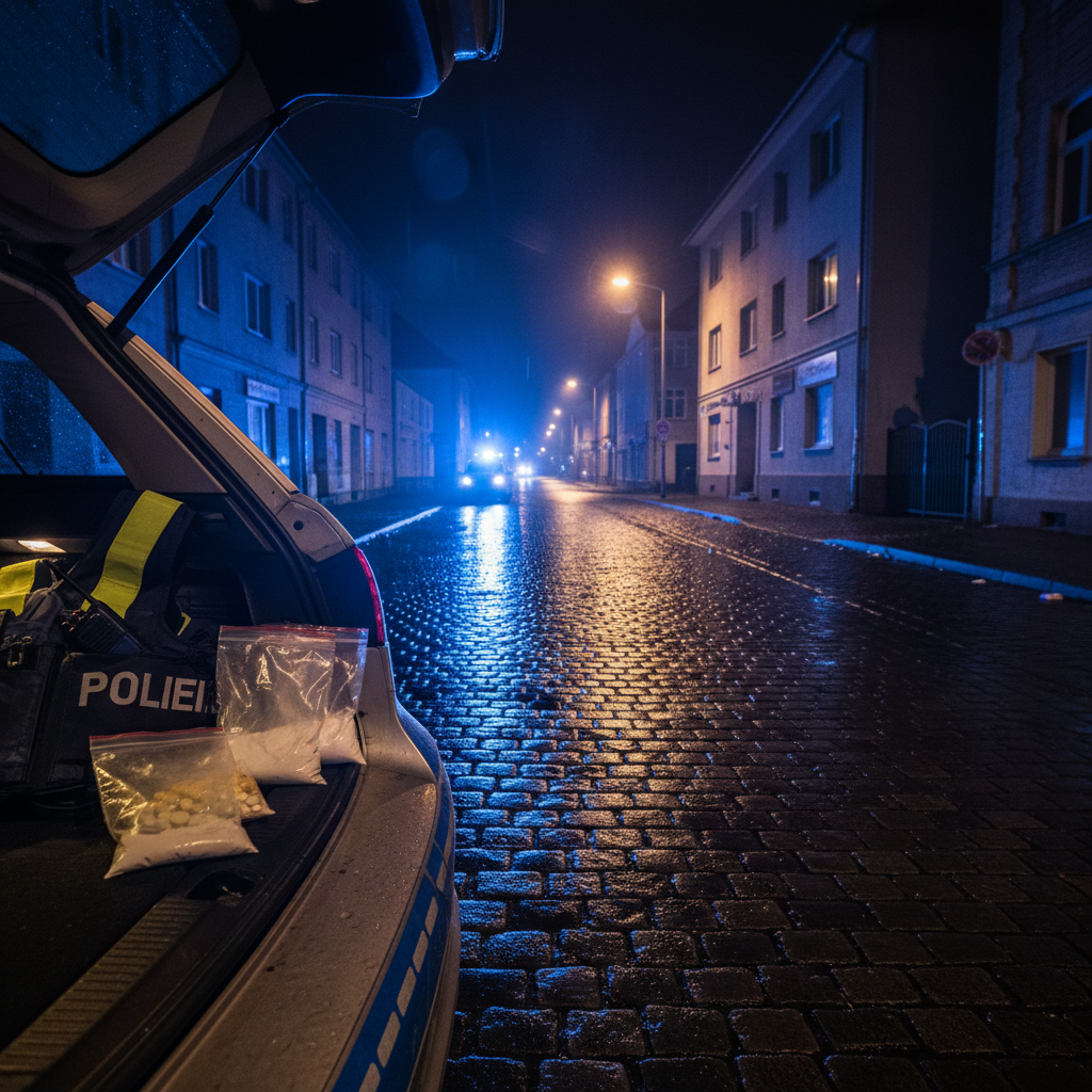 Greiz: Crystal seized from two men in controls