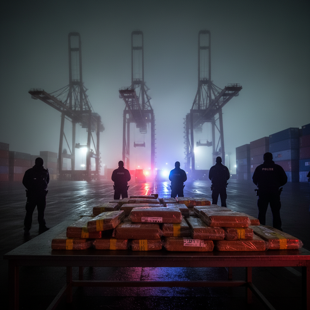 Aduanas: Cocaína por toneladas en Wilhelmshaven