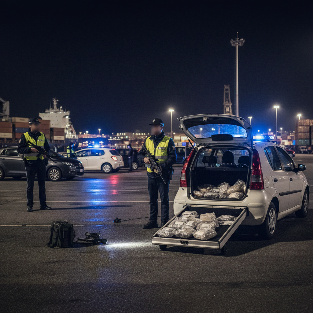 Olbia: 23 Kilo Kokain im Doppelboden sichergestellt