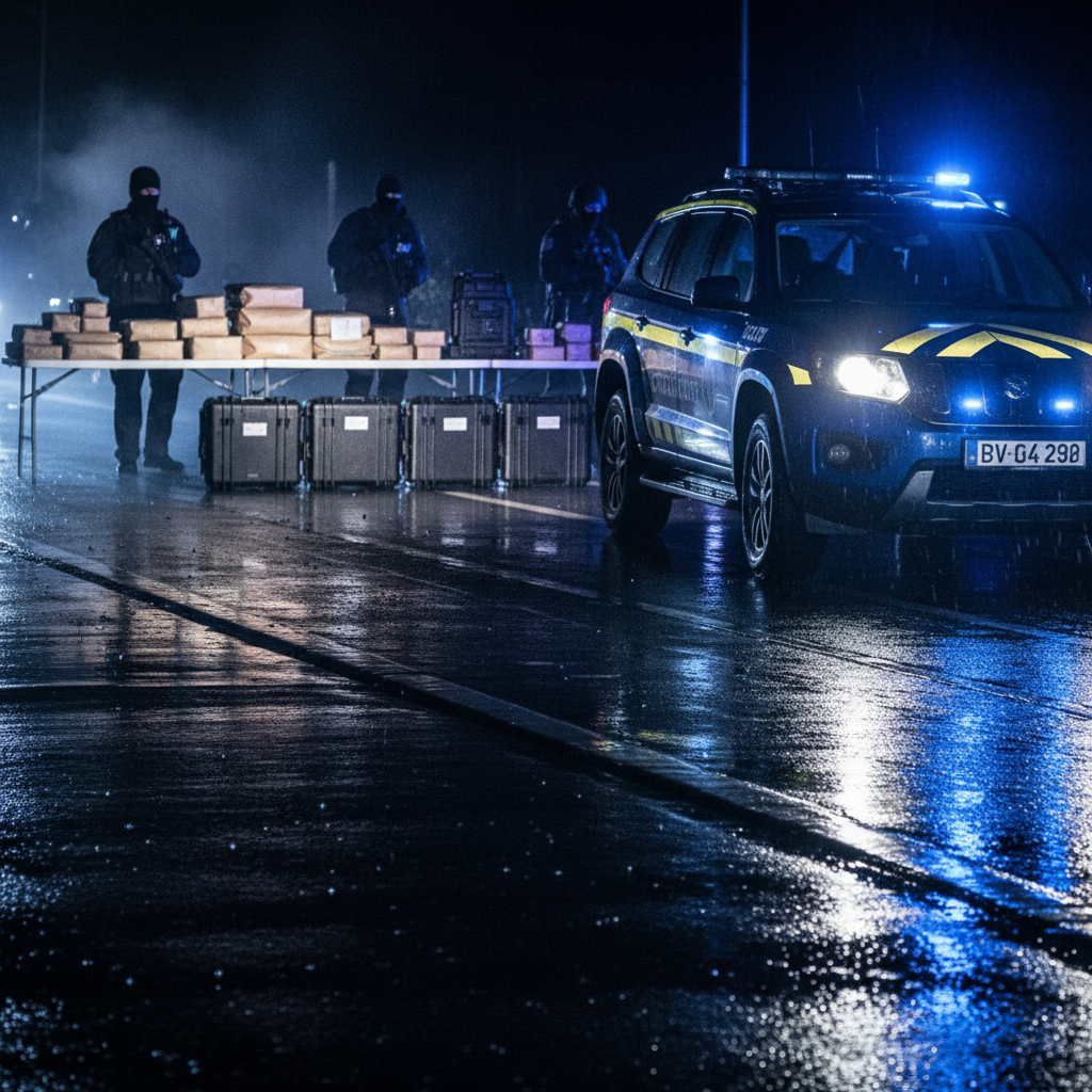 Zoll-Razzia: Gewaltbereite Drogenbande zerschlagen