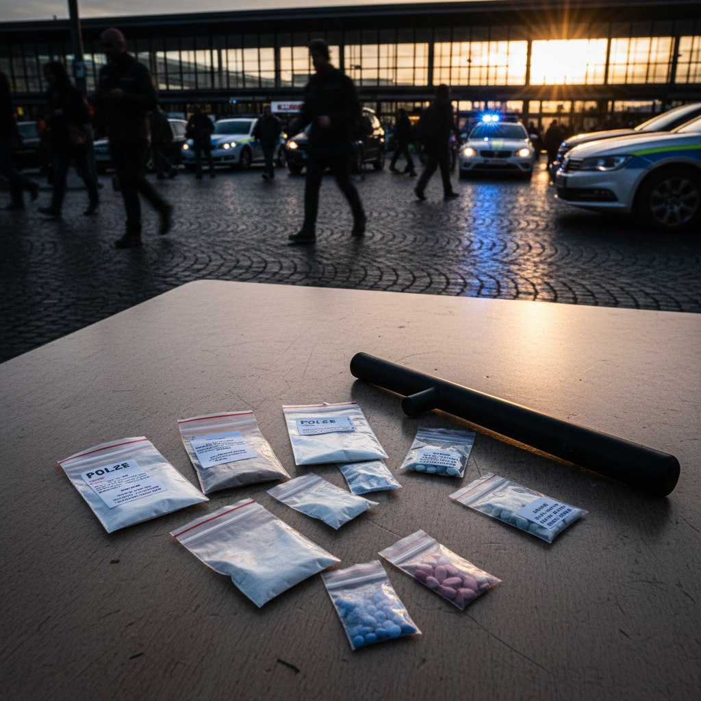 Dortmund station: Federal Police seize narcotics