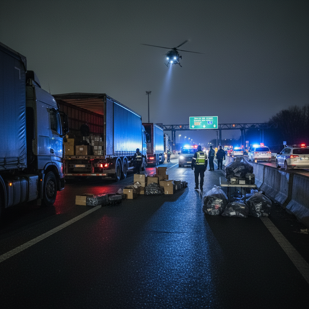 Gorizia: Über 110 Kilo Kokain in Lkw sichergestellt